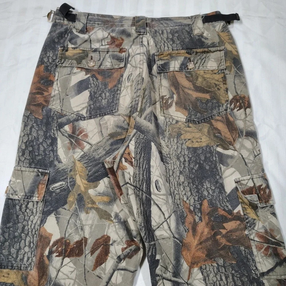 Spartan Outdoors Pants Mens Large 33x31 Camo Cargo Cotton Realtree Hardwoods